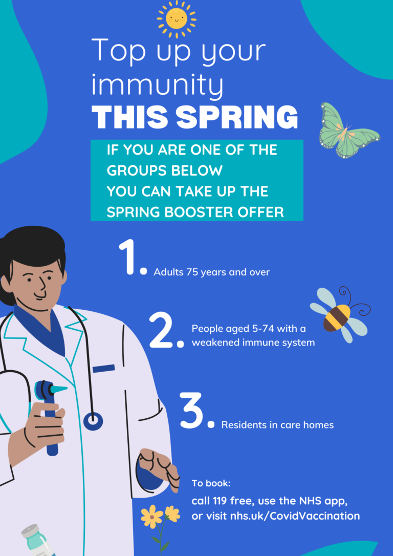 Spring Covid19 boosters available Healthwatch Norfolk
