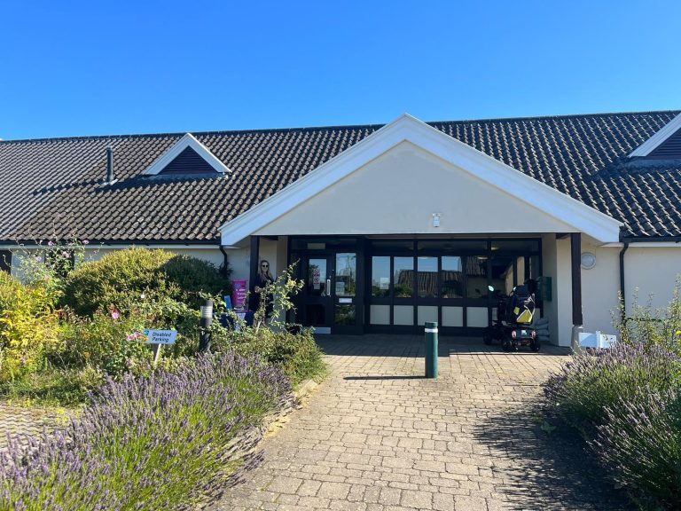 the front entrance of church hill surgery